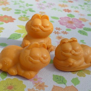 Vintage 1980&#39;s Garfield Model Figurine Soaps