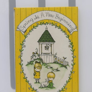 Vintage 1964 Spring is A New Beginning Joan Walsh Anglund