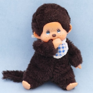 1970&#39;s Collectible Vintage Thumb Sucking Monchhichi Clone Doll Soft Toy