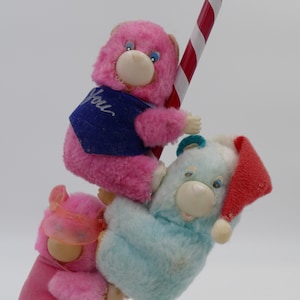 Trio of 1980&#39;s Bear Pencil Huggers