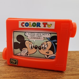 Vintage 1960&#39;s Walt Disney Goofy Color Tv Novelty Toy Hong Kong.