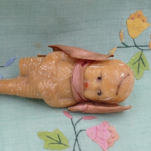 Boneca de sabão antiga da década de 1910
