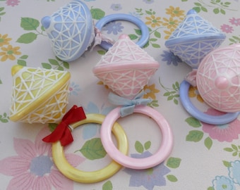 1960er Jahre Vintage Baby Rassel Spielzeug - Option auswählen