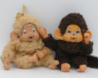 希少なモンチッチ セッキグチ 1974年 青い目 指しゃぶり 日本製 希少な