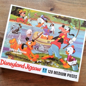 Vintage 1960&#39;s Walt Disney Puzzle Mickey Mouse Donald Duck