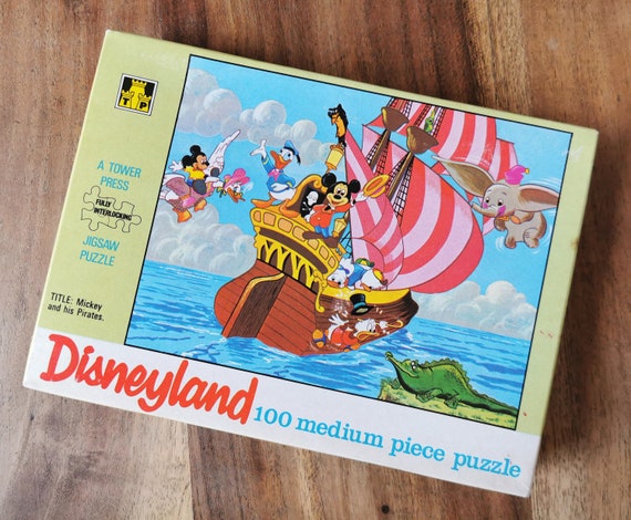 Vintage 1960's Walt Disney Puzzle Mickey Mouse Donald Duck - Etsy