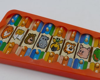 【SALE／55%OFF】 Tin 1960's Vintage Litho Marimba Xylophone Animal コレクション