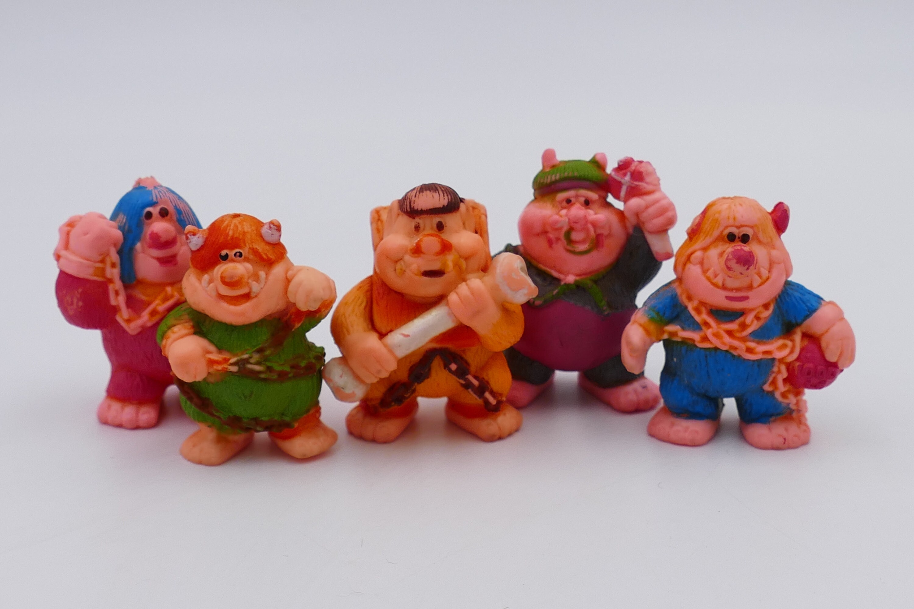 Vintage 1986 SOMA M.A.S.T.E.R. Monster Man Rubber Figurines - Etsy