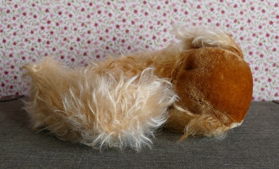 Vintage 1950s 60s Steiff Tessie Schnauzer Dog Stuffed Toy