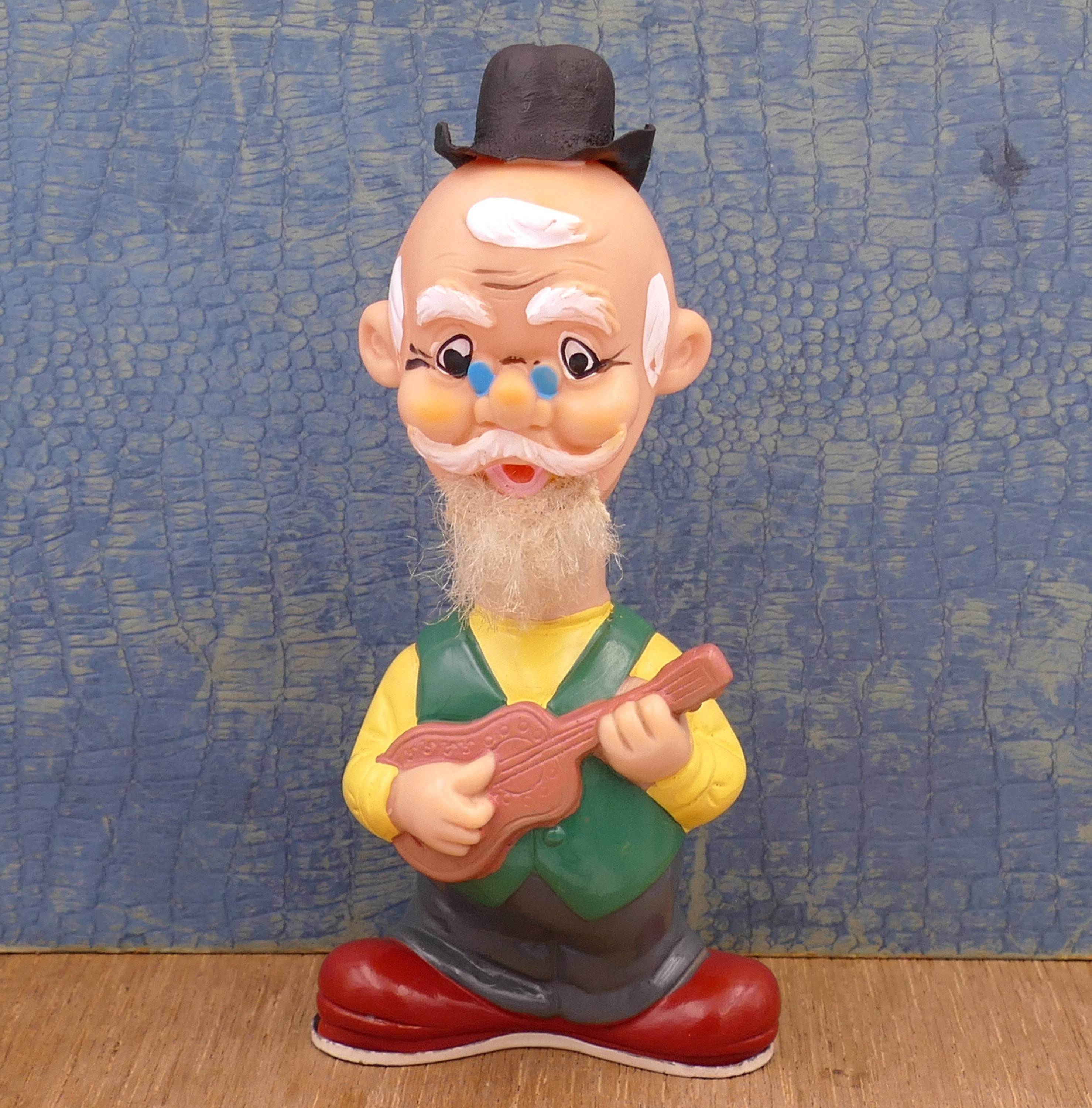 Vintage Wind-up Dancing Hillbilly Band Hobo Novelty Toy