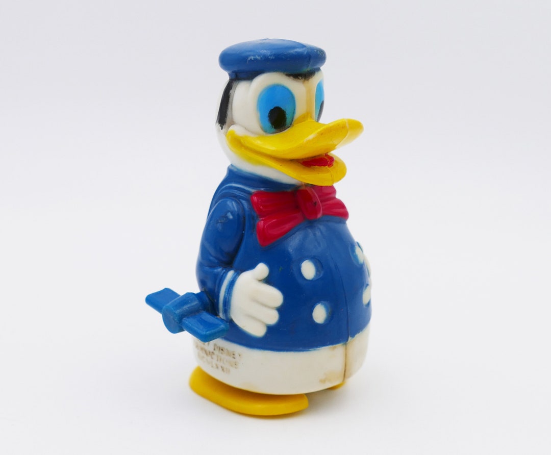 Vintage 1972 Collectable Donald Duck Windup Walking Toy Walt Etsy