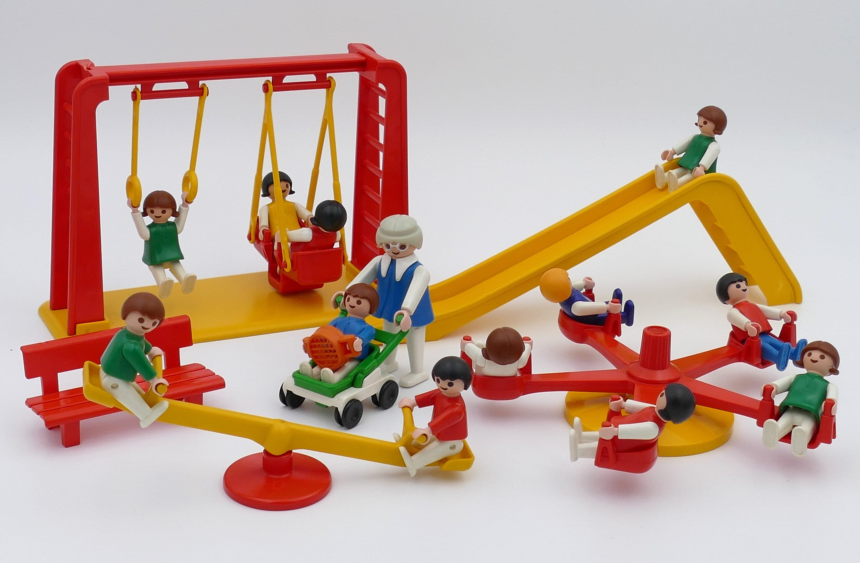 1974 Vintage Playmobil Playground Set Geobra 3416