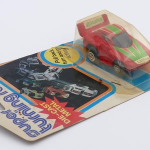 Vintage Super Turning Racer Die-cast Metal Original Packaging NRFP Hong Kong