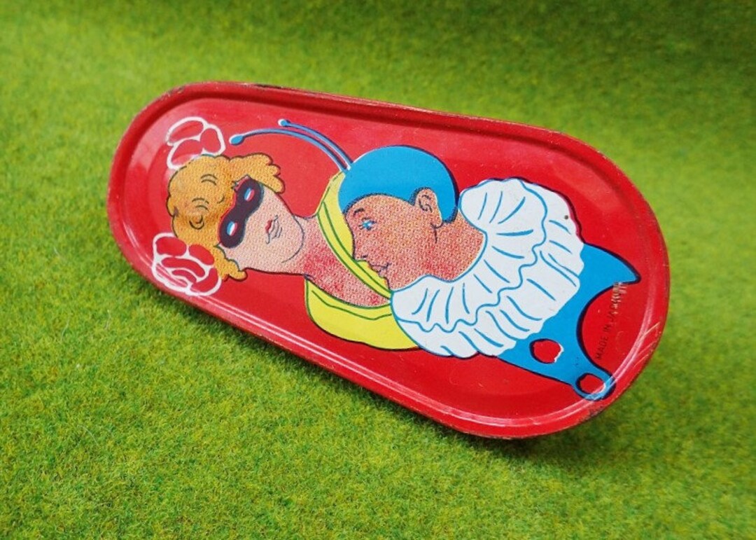 Tin Litho 1950's Toy Noisemaker Japan Etsy