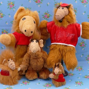1980&#39;s Alf Novelty Toys Plush Toys - Pick and Choose Option