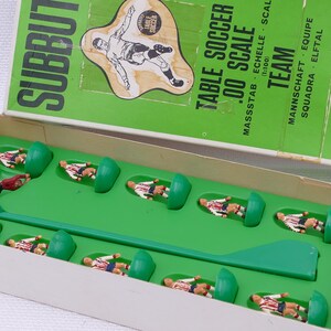 Lot De Personnages Subbuteo Vintage - Figurines Football Debout - Jeu De Table Rétro