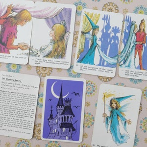 Juego de cartas La Bella Durmiente, años 70, caja original completa