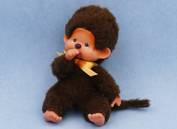 昭和レトロ モンチッチ ぬいぐるみ マスコット 指しゃぶり あみぐるみ ニット Yahoo!オークション -「指しゃぶり」(ぬいぐるみ) の落札相場