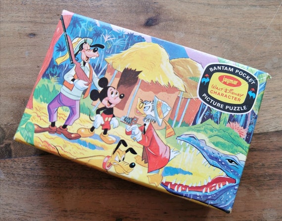 MICKEY MOUSE ★ ヴィンテージ　パズル　ウォルトディズニー 1960年代のヴィンテージウォルトディズニーパズルミッキーマウス