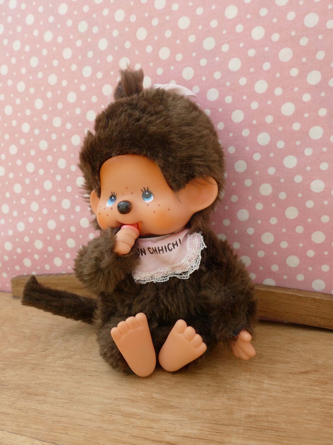 1974 Collectible Monchhichi Doll Futagonomonchhichi Sekiguchi Etsy