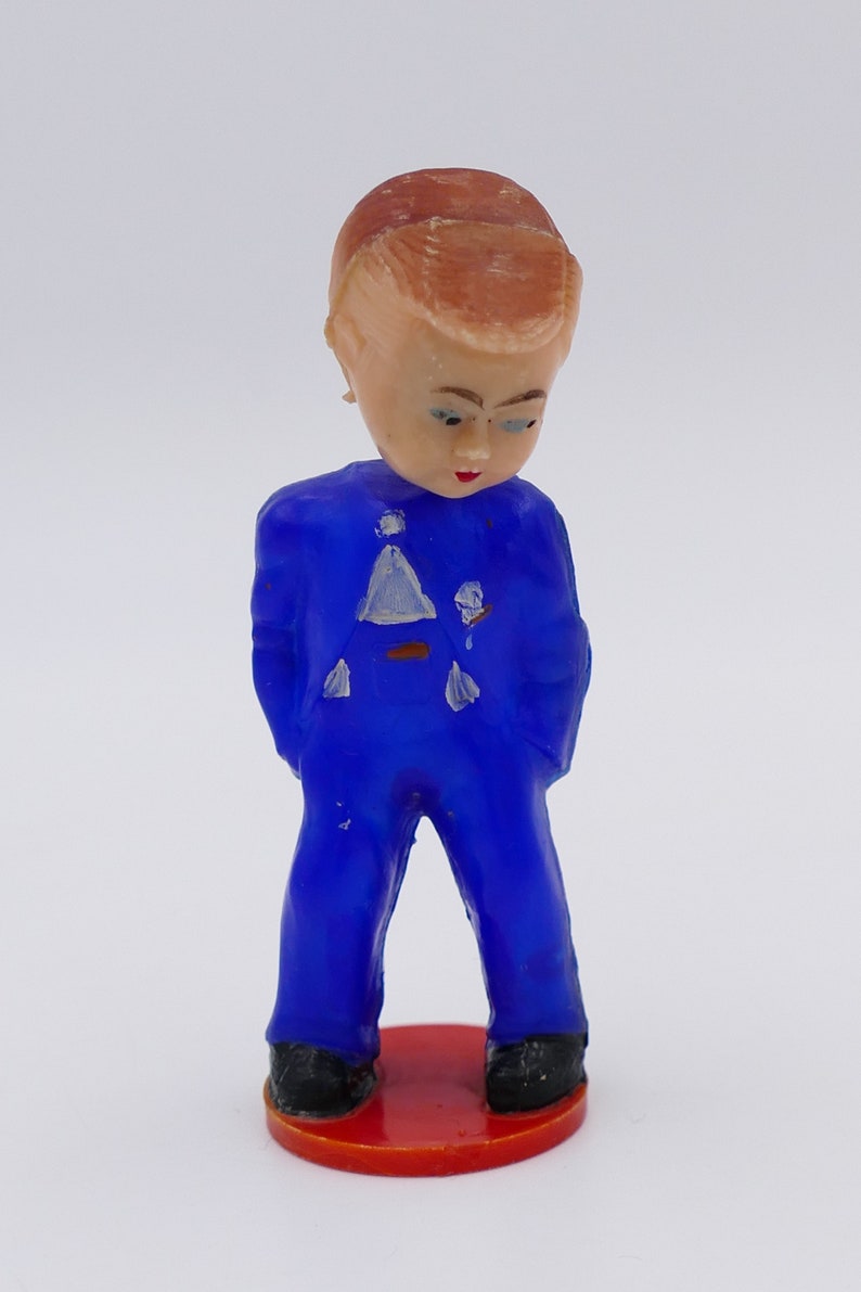 Vintage 1950's Celluloid Kissing Dolls Boy Girl Etsy