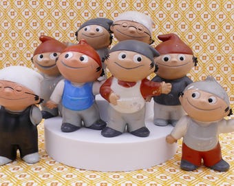 Vintage Mainzelmännchen Figur, verschiedene - Etsy 日本