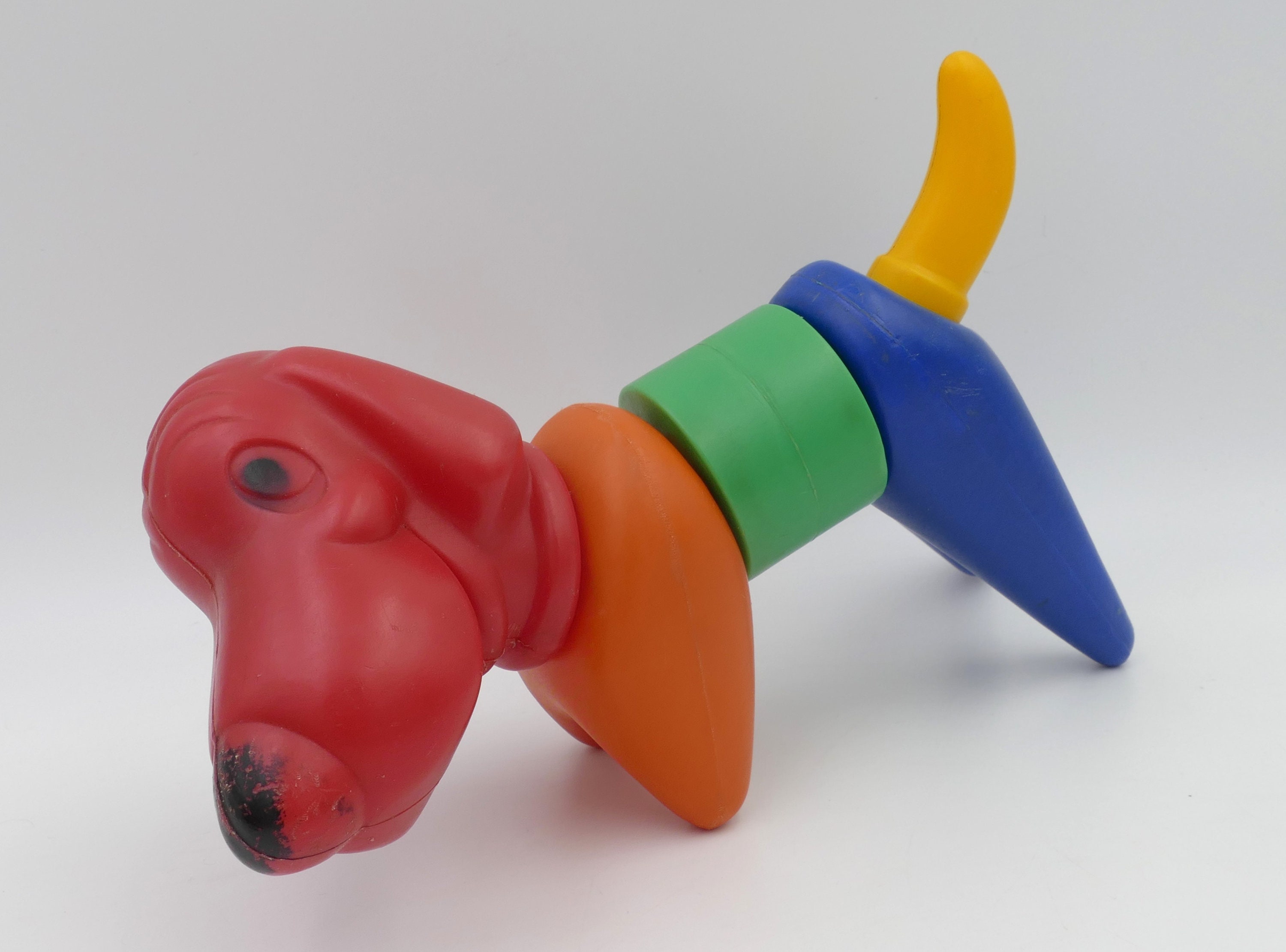 Jouet Vintage Tupperware Tuppertoys – Zoo It – Formes à Emboîter – Années 70