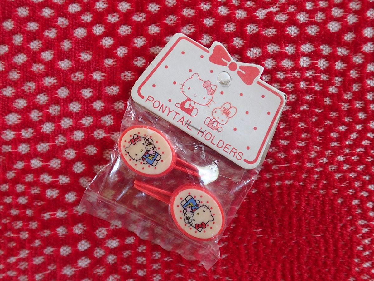 昭和サンリオ】新品未使用 ポニーテールホルダー ヘアゴムセット