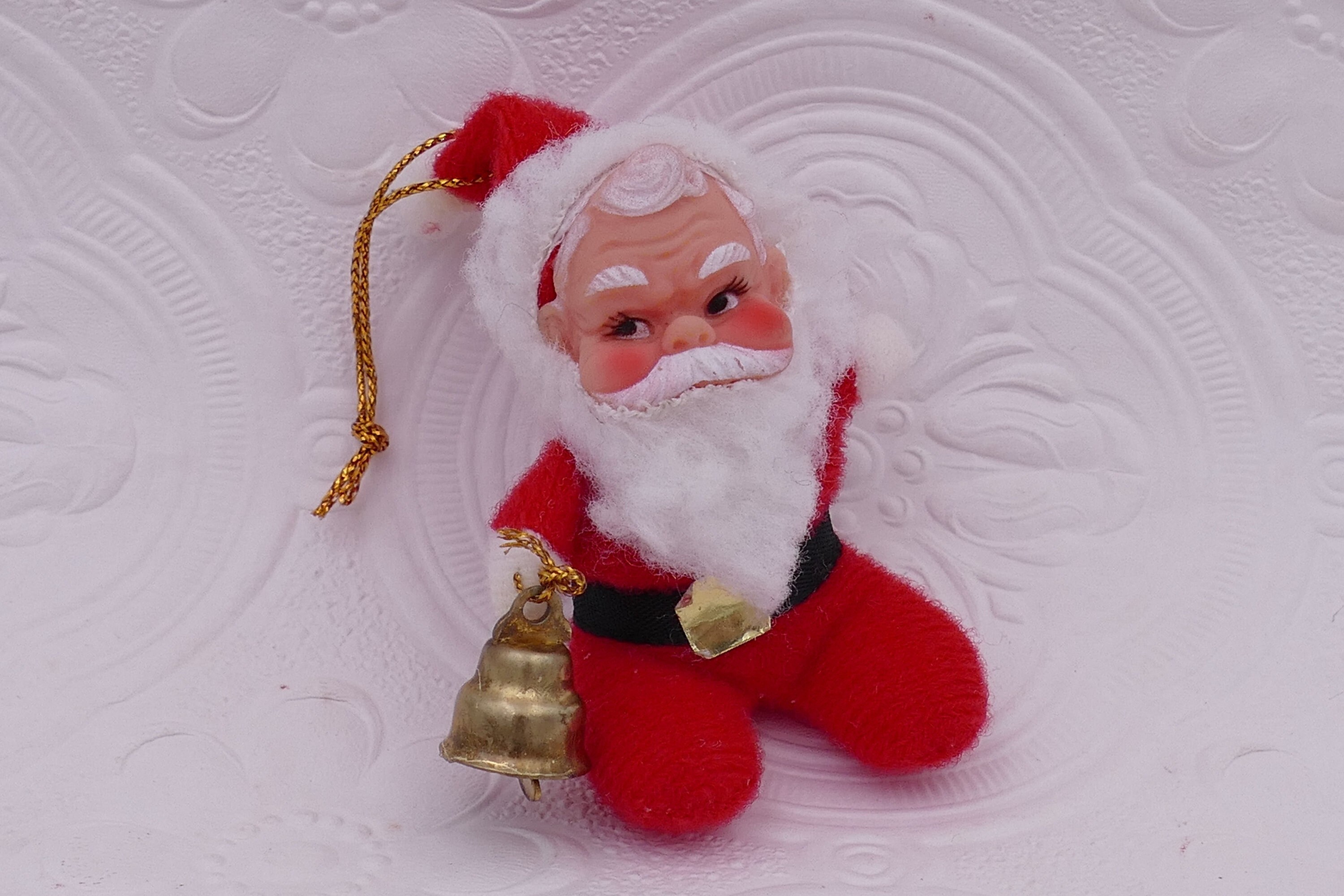 Vintage Father Christmas Doll - Etsy