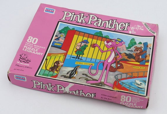 Pink Panther Vintage Sketch Logo Jigsaw Puzzle