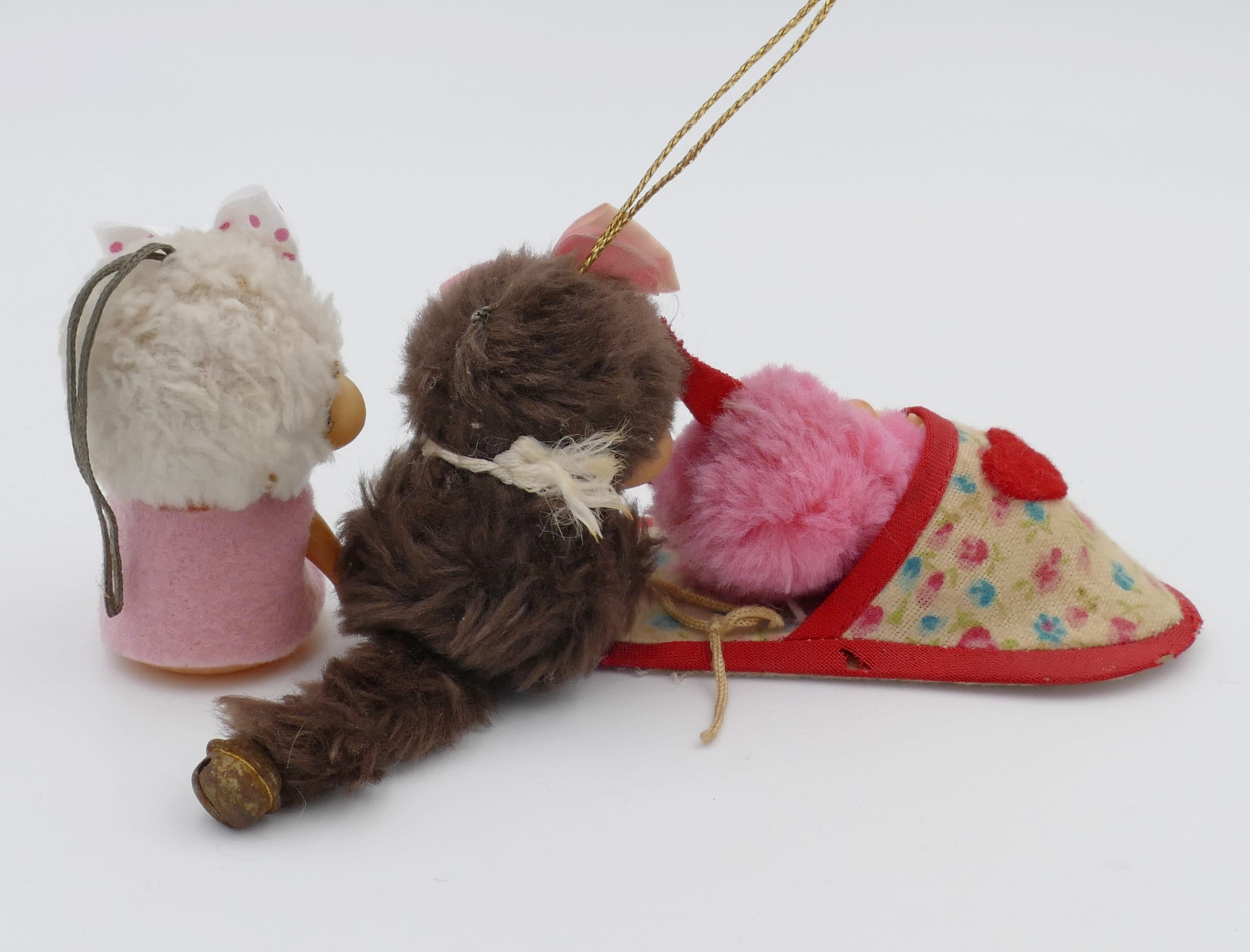 1970's Trio of Miniature Monchhichi Figurines - Etsy