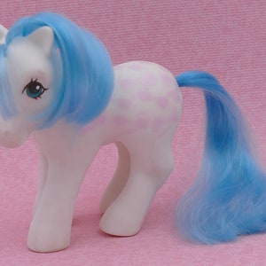 1987 G1 Fifi Twice as Fancy My Little Pony Toy Figurine Hasbro Hong Kong
