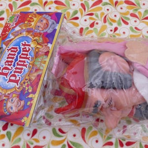 Vintage Mister Rogers Neighborhood Land Of Make Believe Style Fairytale Hand Puppet King Original Packaging