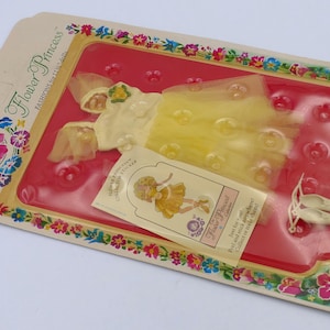 1982 Creata Flower Princess Fashion Doll Original Clothing #1100 Sealed Original Packaging