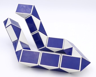 Cobra de Rubik dos anos 80 / Rubik's Twist / Cobra Transformável / Cubo Cobra / Cobra Analógica / Quebra-cabeça Cobra Ernő Rubik