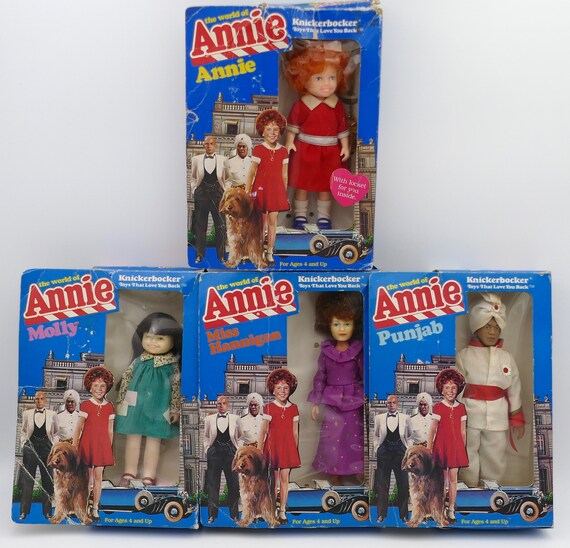 ミュージカル アニー Annie ◇1982 ビンテージ フィギュア 着せ