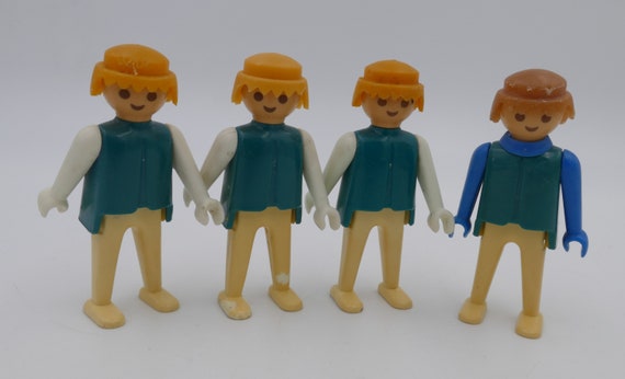 1974 Set of Four Playmobil Figurines Geobra - Etsy 1974 Set of Four Playmobil Figurines Geobra - Etsy