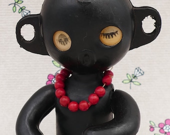 Vintage 1950's Japan Winky Blinky Takara Dakko-chan Doll Figurine
