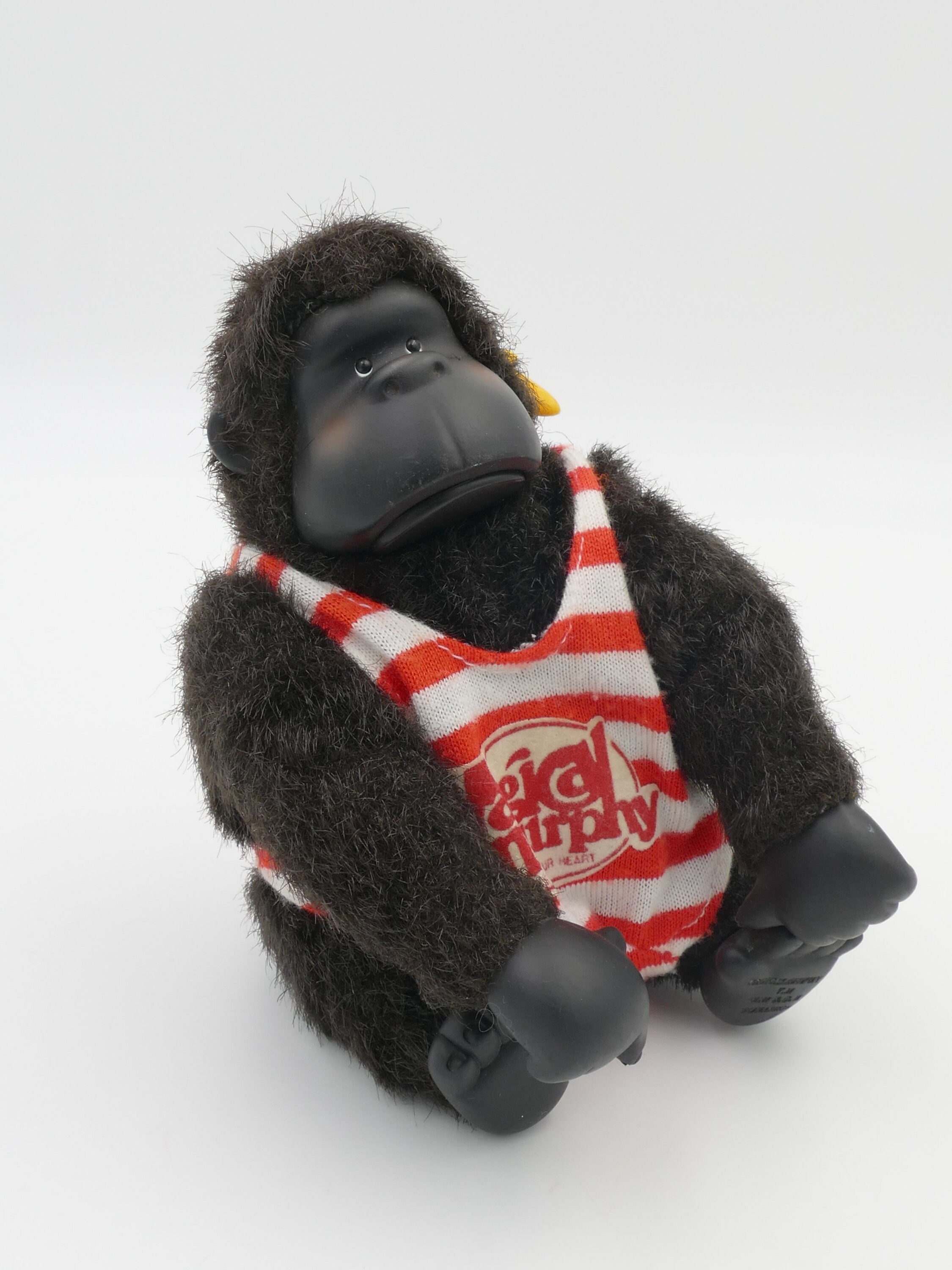 Grande Peluche Singe / Gorille Magical Murphy – 27cm – Vintage Années 80
