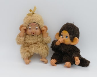 ヴィンテージ コレクターズアイテム モンチッチ型 指しゃぶり人形