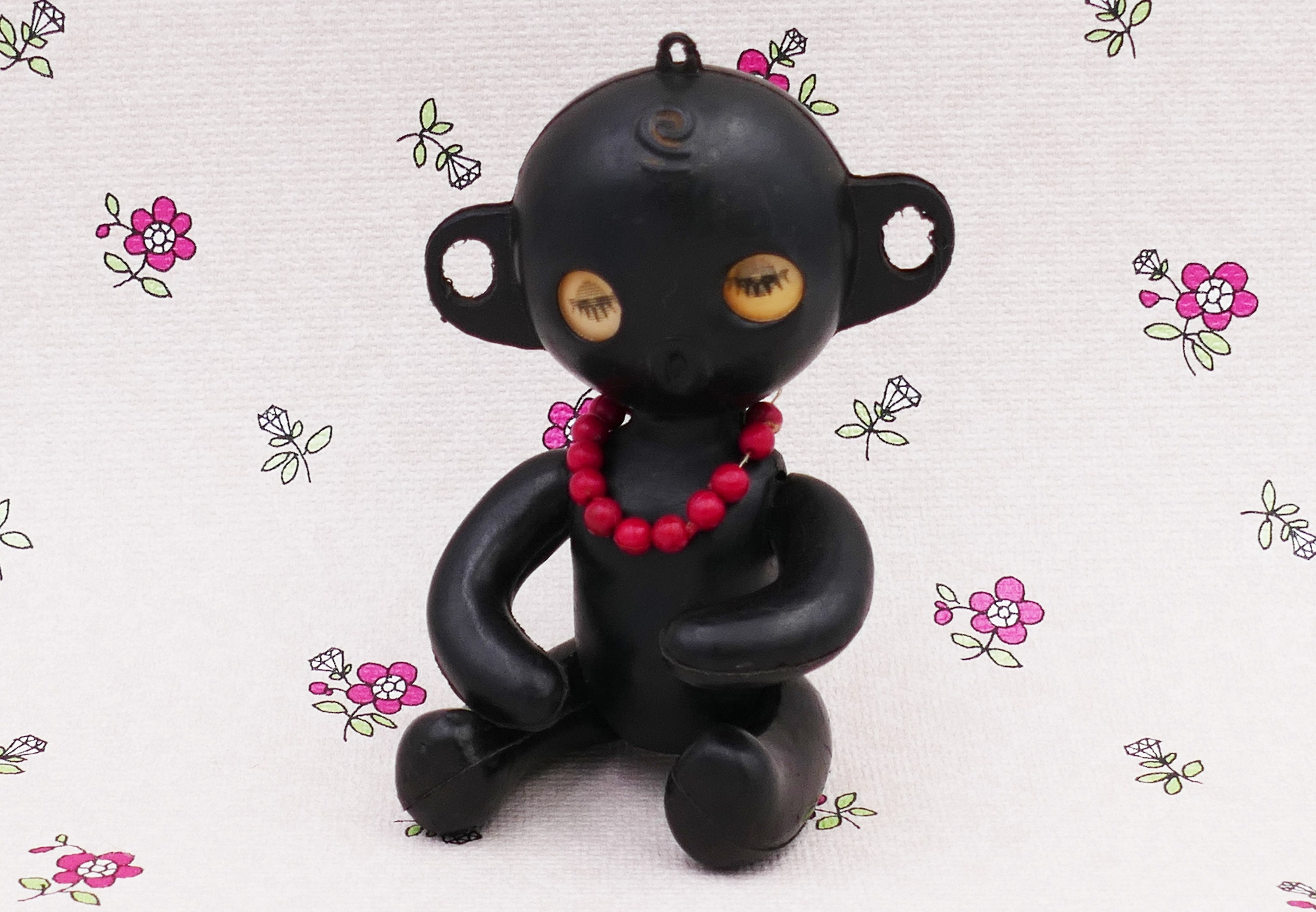 ６０年代ヴィンテージダッコちゃんの着物     アンティークダッコちゃんネル着物 60年代ヴィンテージダッコちゃんの着物 アンティークダッコちゃん