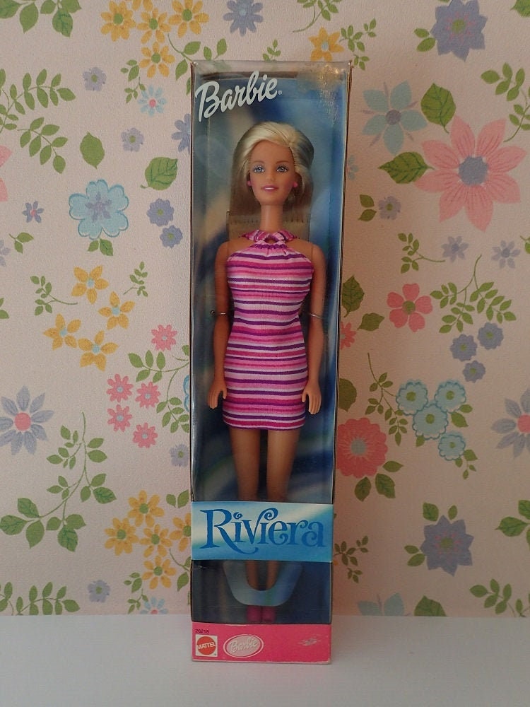 Museum dronken kijken 1998 NRFB Riviera Barbie Fashion Doll Mattel - Etsy