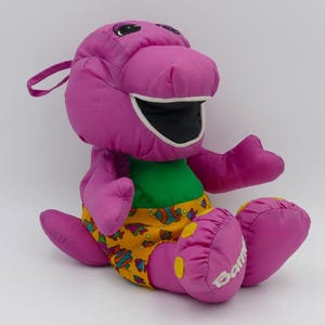 1994 Barney Water Pals Pływająca zabawka do kąpieli Zabawka plażowa Playskool Hasbro