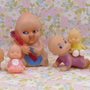 Vintage Novelty Toy Kewpie Figurine Lot Collection