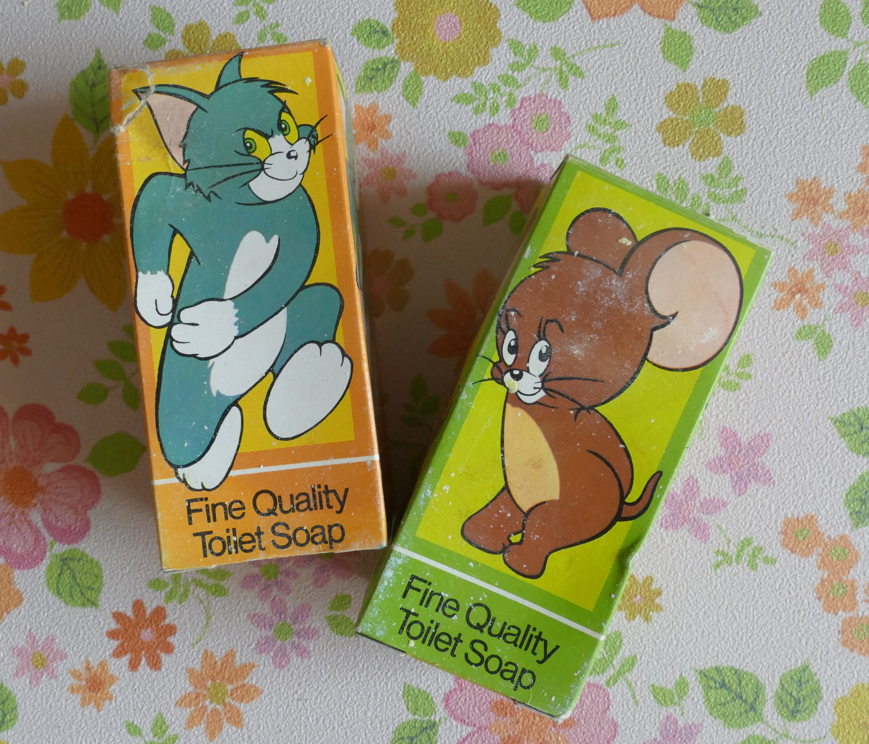 Figurines Vintage Tom Et Jerry - Porte-savon Ou Récipients - Collection
