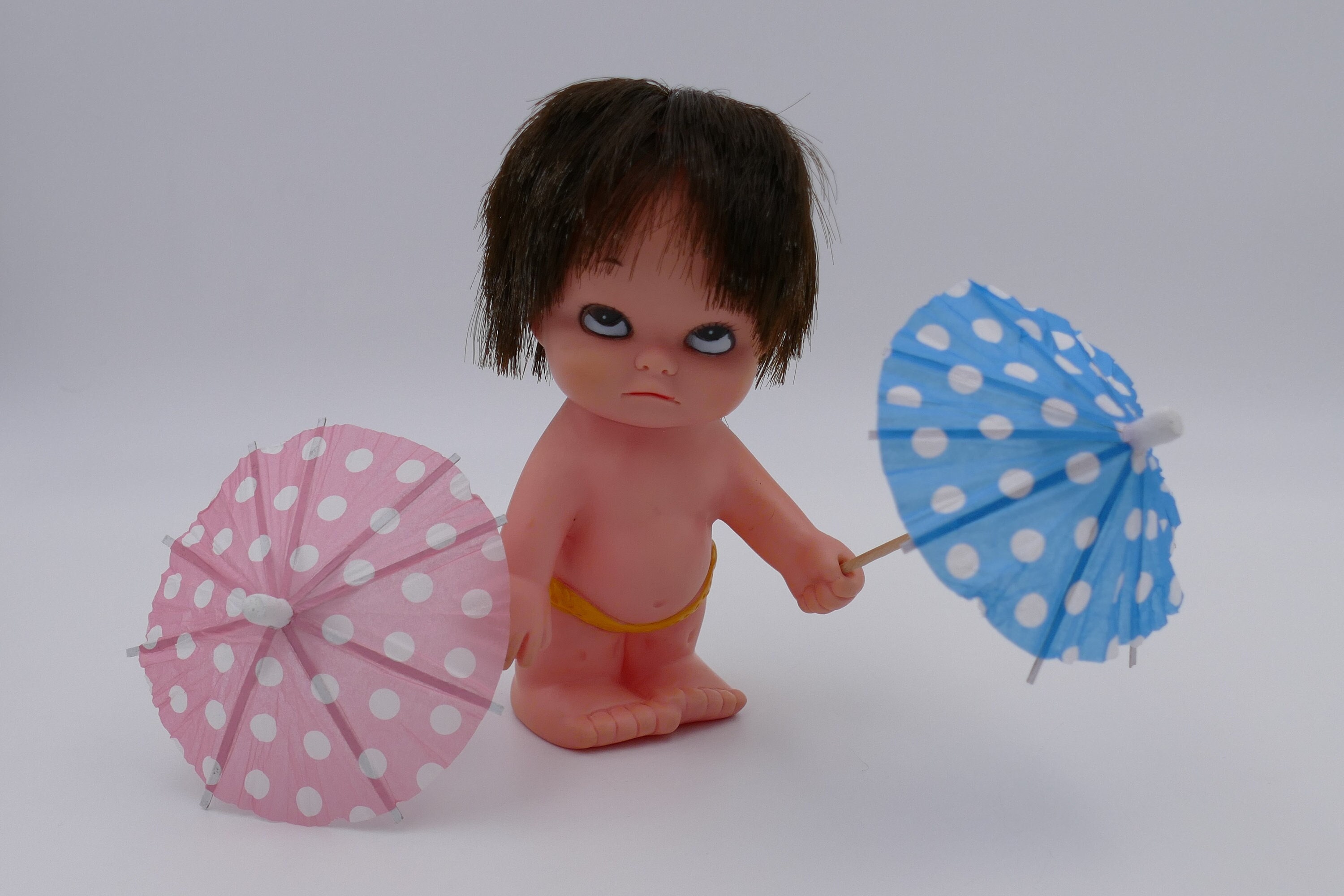 Vintage 1960s Japan Sun Bunnies Sassy Vinyl Doll - Etsy