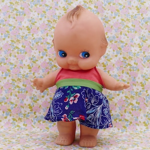 Vinyl Rubber Kewpie Cupie Cupid Cherub Vintage Puppe 1980er Jahre