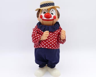 Vintage Mechanische Clown Sparbüchse Sparbüchse Sparbüchse Penny Bank Münze Bank