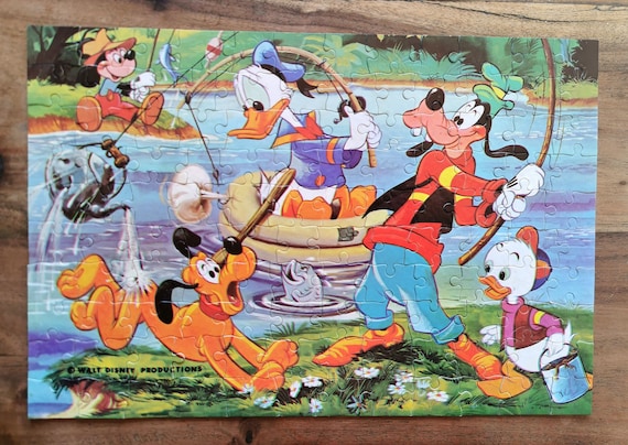 格安人気 1960 ヴィンテージ 年代 ミッキー パズル ディズニー ウォルト ジグソーパズル