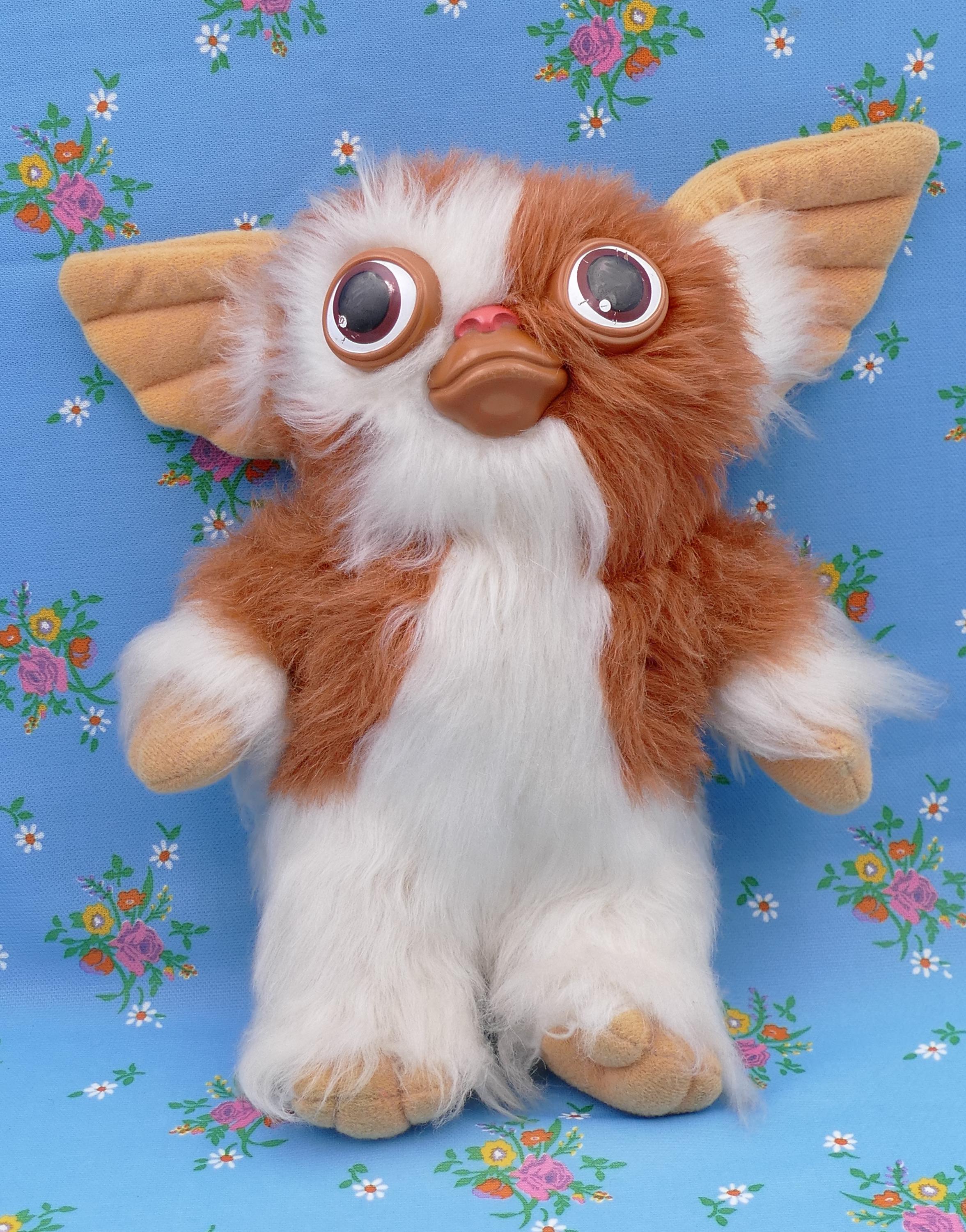 Vintage 1984 Hasbro Softies Gizmo Gremlin Squeaky Plush Soft Toy